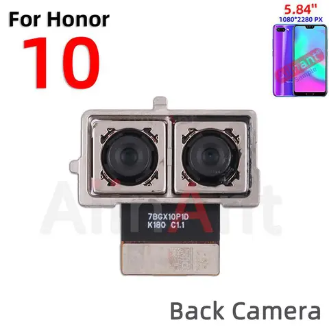 S025f63e4a0514f02b054073ba28ddd18u_480x480q75 Aiinant Front Camera Rear Main Back Camera Flex Cable For Huawei Honor 10 View Note 10 V10 10X Lite Spare Parts (New) - Image 1