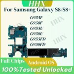 Europe Version Unlocked For Samsung Galaxy S8 Plus G955F G955FD G955U S8 G950F G950FD 64GB Motherboard Logic board Full Working (New)
