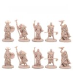 TRPG board game Blood Rage miniatures Earthbound Priest Godly KS Expansion set figures (New)