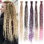 24" Double Ended Dreadlock Extension 5/10 Strands Synthetic Boho Box Braid Dreads Extensions Hippie Style Dreadlocks For Women (New)