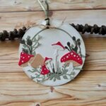 Piggy Craft metal cutting dies cut die mold Mushroom decoration Scrapbook paper craft knife mould blade punch stencils dies (New)