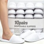 Hotel and Homestay Special Thickened Slippers for Indoor Use Anti-skid for Home Use Disposable Slippers for Entertaining Guests (New)