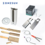 ZONESUN Hot Foil Stamping Machine Accessory Spare Parts Position Holder Foil Roll Holder T-Slot Workbench Heating Element (New)