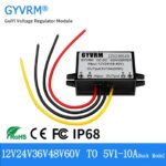 DC-DC Step-down Model 12V24V to 5V 1A 2A 3A 5A 6A 8A 10A Voltage Regulator Buck 12V 24V 36V 48V 60V to 5V DC to DC Converter (New)