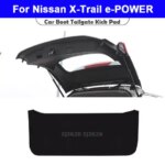 For Nissan X-Trail E-Power 2023 2024 Car Trunk Door Anti Kick Pad Cargo Liner Tailgate Anti-Scratch Protector Mat Accessories (New)