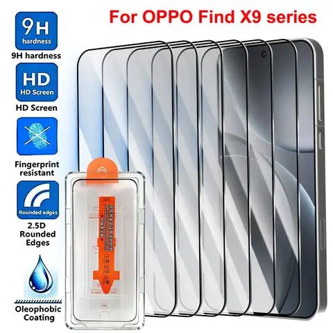 S0453d5540bee42e49d469a635ad78100R_480x480q75 1-3Pcs Tempered Glass OPPO Find X9 Pro Unlcok Tempered Glass Oppo Find X9 X9Pro HD Protective Cover Film Easy to install (New) - Image 1