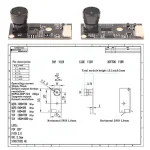 New! 1080PHD USB Camera Module 3D Printer Fixed Focus 130/150 Degrees Free Drive USB2.0 UVC OTG Linux Bangladesh (New)