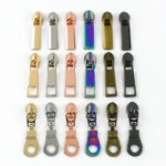 10-100Pcs 3# 5# Nylon Zipper Sliders for Zips Tape Clothes Coat Zippers Pull Head Backpack Zip Repair Kit DIY Sewing Accessories (New)