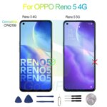 OPPO Reno 5 4G Screen Display Replacement 2400*1080 CPH2159 Reno 5 4G LCD Touch Digitizer Assembly (New)