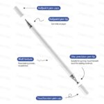 2 in 1 Universal Stylus Pen Tablet Mobile roid ios Phone iPad Accessories Drawing Tablet Capacitive Screen Touch Pen (New)