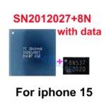 BaRuiLe CP3200B1G0 338S00946 338S01023 USB Tristar U2 SN2012027 A33 8N Q4EE Eeprom Charging IC Set iPhone 15 Pro Max 16 Plus (New)