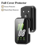 Glass+Case Samsung Galaxy Fit 3 Tempered Glass Screen Protector & Hard PC Protective Bumper Galaxy Fit3 Accessories (New)