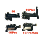Top Front Earpiece Flex Cable for iPhone 15 14 Plus 16 Pro Max 13 12 Ear Sound Speaker Headset Fix Parts (New)