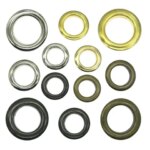 Pure Copper Large Eyelets 25|30|40mm Inner Diameter Press for Curtains Awnings Handbag Grommets Metal Brass (New)