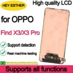 Original AMOLED Replacement OPPO Find X3 LCD Display Touch Screen OPPO Find X3 Pro (New)