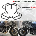 Fit For HONDA NT1100 DCT NT-1100 2022 2023 2024 2025 2026 New Motorcycle Highway Crash Bar Engine Tank Guard Bumper Accessories (New)