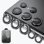 3D Metal Ring Camera Lens Protector Glass Samsung S24 S23 S22 Ultra S24 S23 Plus Cover Camera Protector With Positioner Bangladesh (New)