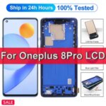 TFT 8Pro Display Oneplus 8 pro IN2023 IN2020 IN2021 LCD Display Touch Screen Digitizer Assembly Oneplus 8 pro LCD Screen Bangladesh (New)