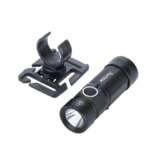 360 Swivel U Ring Clip 12 Hours Work XPG LED Portable Mini Flashlight Outdoor Backpack Hat Pocket Hiking Torch C123A Batter X29 (New)