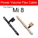 on off Power Key Switch Volume Side Button Flex Cable Xiaomi Mi 8 9 CC9 CC9e 9T Pro 8SE 9 SE Note 10 Pro Lite Repair Parts (New)