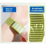20mm 22mm Mountain Wave Nylon Loop Strap Nothing CMF Watch 3 Pro Comtable Bracelet Breathable Wristb CMF Watch Pro 2 (New)
