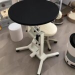 Pet Grooming Table for Small Dogs&Cats-Hydraulic Lift 360° Rotation Anti-Slip Platform Foldable Professional Styling Station‌ (New)