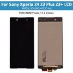 52 Original Display Module SONY Xperia Z3 Plus lcd Z4 LCD Display Touch Screen Digitizer Assembly With Frame Replacement (New)