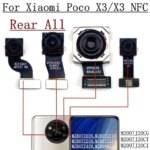 Front Rear Camera Xiaomi Poco X3 Pro NFC Backside Ultrawide Macro Depth Back Facing Module Flex Spare Parts (New)