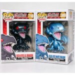 Funko Pop Red-Eyes Black Dragon #871 Five Head Drangon Figure Yu-Gi-Oh Collectible Vinyl Model Desktop Ornament Birthday Gift (New)