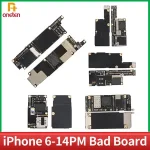 Damage Bad Motherboard iPhone 6 6S 7 8 X XS XR 11 12 13 14 Plus Pro MAX Mini Complete Logic Bad Board With Nand Power Off Bangladesh (New)