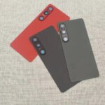 Back Cover Sony Xperia 1 VI XQEC54 XQ-EC72 Battery Cover Rear Panel Door Housing Case Repair Replacement Parts & Camera Lens (New)