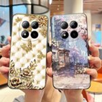 Case LG G7 ThinQ Soft Silicone Black Case Elegant Style Beautiful Pattern Rainest est LM G710N G710VM G710V Casing (New)