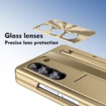 With Touch Pen For Samsung Galaxy Z Fold 8 7 6 5 4 Case Hinge Armor Shockproof Magnetic Kickstand Full Protection Folding Cover (New)