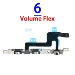 Switch On Off Volume Flex IPhone 6 6s Se2020 7 8 Plus Power Side Button Key Ribbon Silent Mute Flex Cable (New)
