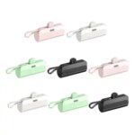 Wireless Capsule Charger 5000mAh Large Capacity Phone Charging Portable Charger Plug and Play Convenient Home Travel Bangladesh (New)
