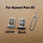 Huawei Pura 80 Pro SIM Card Tray Holder Slot Micro SD Adapter Repair Parts Replacement (New)
