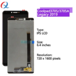 Mobile Phone Part Lcds Coolpad 3705 3705A LCD Touch Screen Replacement Coolpad Legacy 2019 Display Screen (New)