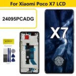 Amoled Xiaomi Poco X7 LCD Display Touch Screen Xiaomi Poco X7 LCD 24095PCADG Digitizer Assembly Replacement Bangladesh (New)