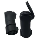 EVSE J1772 To AC Universal Socket Adapter Car Charger Connector Adaptor For 220V Electric Motorcycle Scooter RV Patrol Car (New)