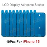 10Pcs LCD Display Adhesive Waterproof Seal Sticker iPhone 14 15 16 Plus Pro Max PM Front Side Seal Tape Glue Repair Sticker (New)