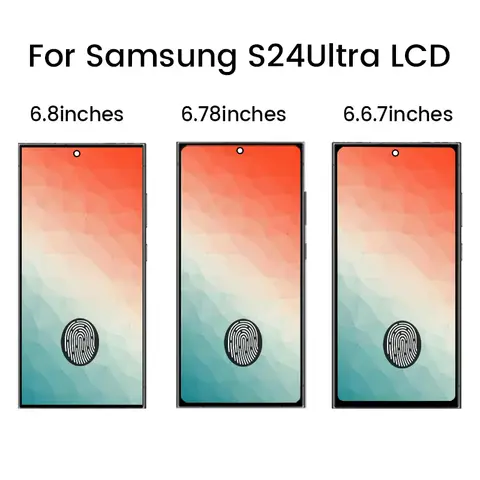 S09f482b9aebb4f52914c2dc1577b367aa_480x480q75 AMOLED Samsung Galaxy Pantalla S24 Ultra LCD Display S928B S928U S928W S928E Touch Screen with Frame Digitizer Replacement (New) - Image 1
