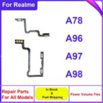 OPPO A78 A96 A97 A98 4G 5G On OFF Power Volume Side Button Keys Flex Cable Replacement Repair Parts Bangladesh (New)