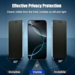 Matte Privacy Screen Protector iPhone 17 Pro Max Air 16 14 15 13 11 12 18 Pro Max 7 8 Plus XR XS X SE 2 3 Soft Ceramic Film (New)