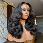Glueless 250% High Density Loose Deep Wave 13x6 Transparent Lace Front Human Hair Wigs PrePlucked Ready To Go Wigs For Women (New)