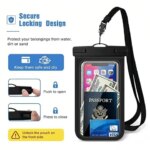 70 inch Universal IPX68 Waterproof Phone Case Bag iPhone 15 14 Pro Max Xiaomi 13 Samsung S24 Ultra Swim Cover Accessories (New)