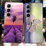 For Infinix Hot 60 Pro Plus Case Popular Love Heart Flower Soft TPU Silicone Back Cover For Infinix Hot 60i Hot60 Pro Phone Case (New)