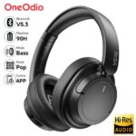 Oneodio EKSA V16 Wireless Headphones Bluetooth 5.3 Over Ear Headset With Mic Bass/Pop Mode Hi-Res HiFi Wired Headphones 90H APP (New)