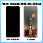 66 High Quality itel A50 A60 A60S A70 A90 LCD Display Touch Screen Panel Digitizer Assembly Repair Replacement Parts (New)