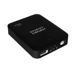 Portable Power Bank Case USB 4 AA Battery External Emergency Charger Case With LED Light Cell Phone Bangladesh (New)
