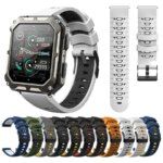 22mm Smart Watch Band Straps for C20 Pro Sports Silicone Strap for C20 Pro Watchband Bracelet (New)